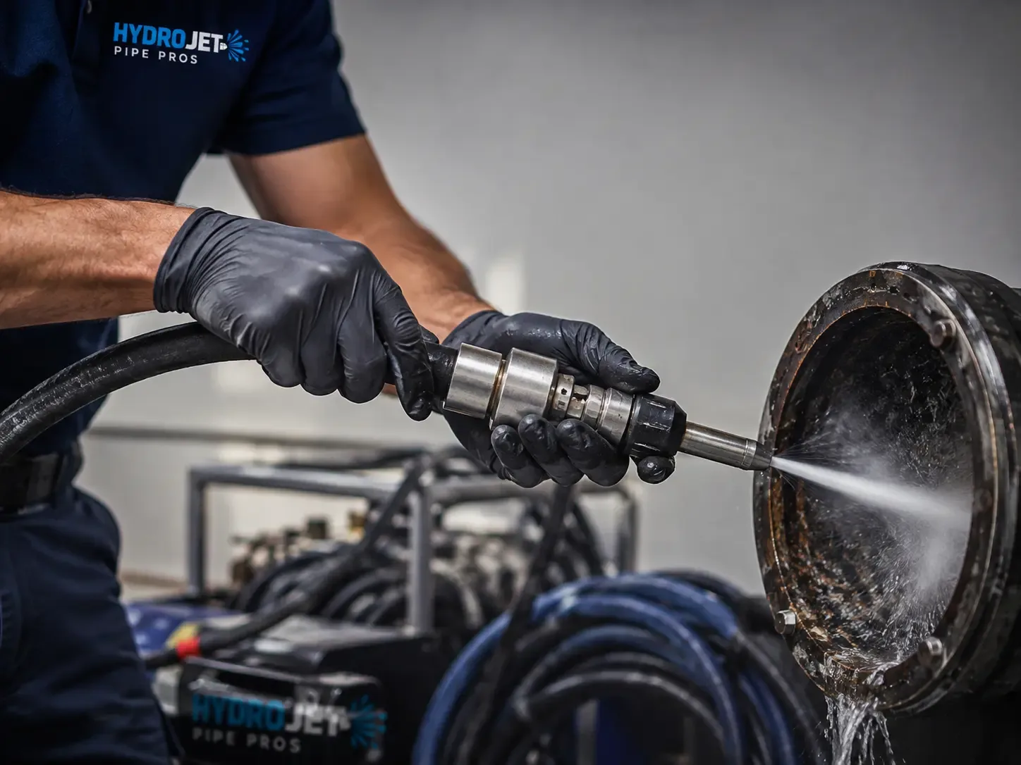 Hydro Jet Pipe Descaling in Franklin, TX
